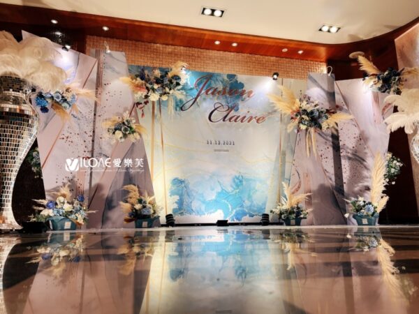 婚禮佈置<br><span style="font-size: 20px;">(光彩照人)</span>