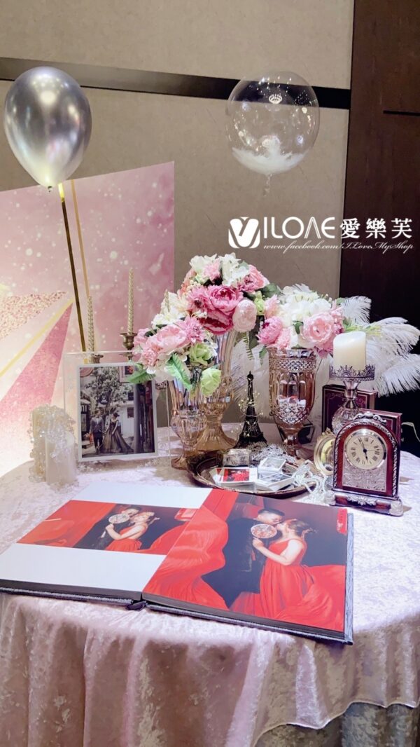 婚禮佈置<br>(冰晶戀粉)：圖片 5