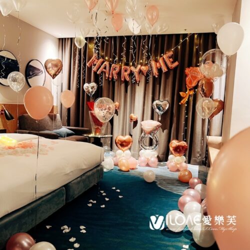 求婚告白-氣球佈置專案6
