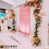 婚禮佈置<br><span style="font-size: 20px;">(客製化地貼)</span>：圖片 3