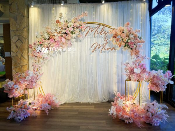 婚禮佈置<br><span style="font-size: 20px;">(純白與浪漫)</span>：圖片 4