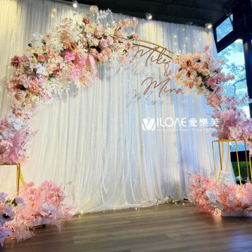 婚禮佈置<br>(純白與浪漫)